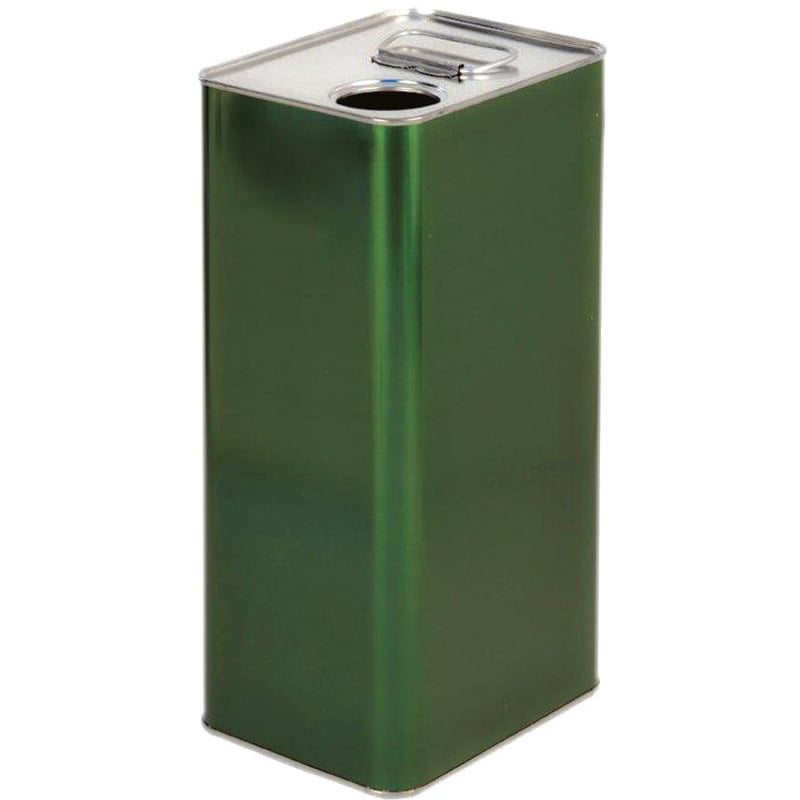 foto del prodotto lattina per olio rettangolare lt.5 lt.5 cm.15x12x31,5h. bancale pz.256 