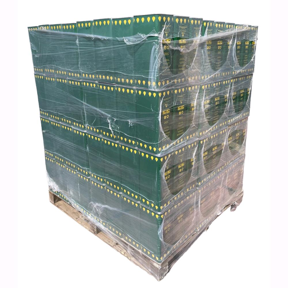 foto del prodotto lattine rettangolare 5 litri per olio extravergine doppio tappo conf. 288 pezzi