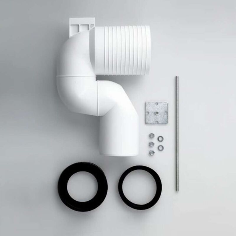 foto del prodotto laufen accessori gomito di scarico 220 305 mm h8990250000001