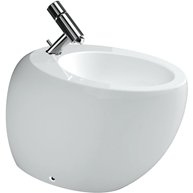 foto del prodotto laufen alessi 1 stand bidet, 1 trou pour robinet, 390x585, avec
