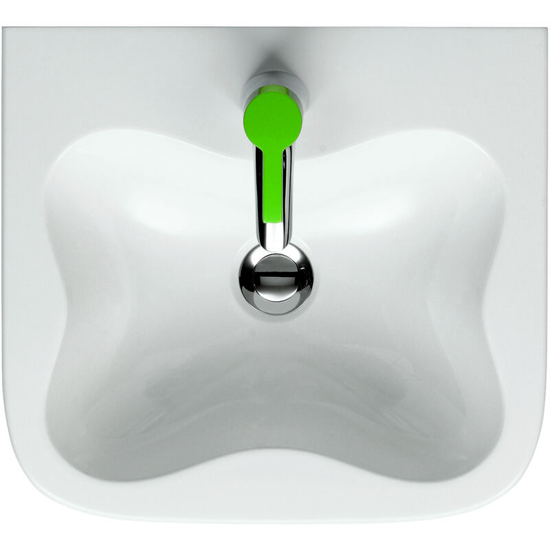 foto del prodotto laufen florakids lavabo wolke, 1 trou pour robinet, avec