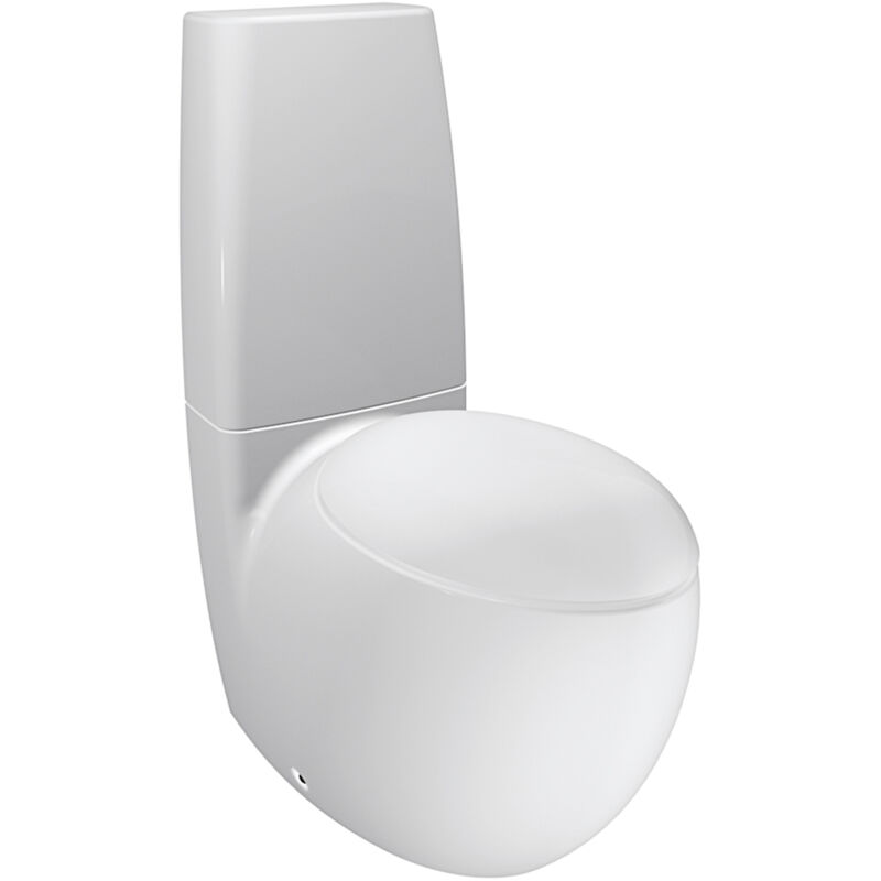 foto del prodotto laufen il bagno alessi one wc au sol, chasse deau basse, sans