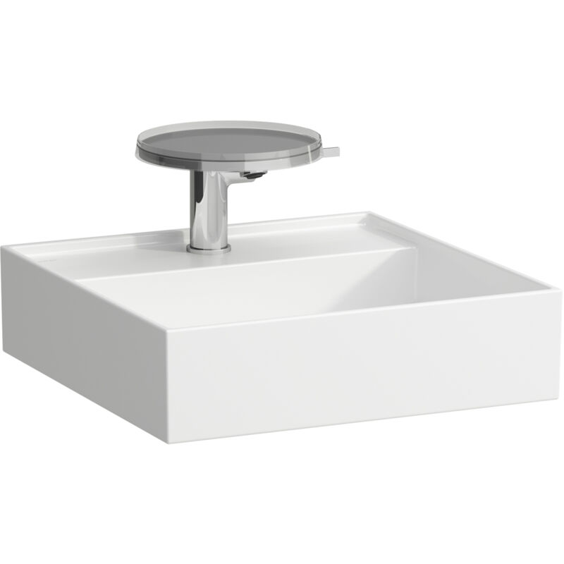 foto del prodotto laufen kartell lave mains, encastr , 1 trou pour robinet, sans
