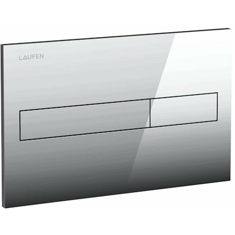 foto del prodotto laufen lis placca di comando aw1, cromo h8956610040001