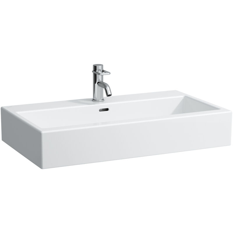 foto del prodotto laufen living city lavabo poser, sans trou pour robinet, avec