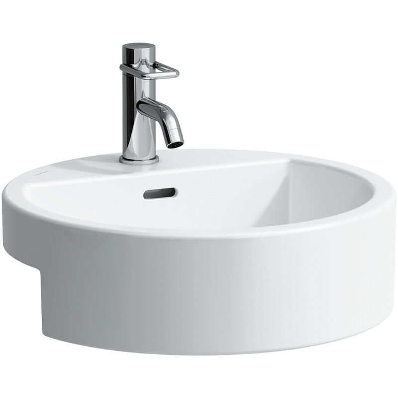 foto del prodotto laufen living city lavabo semi encastr , avec trop plein, 1 trou