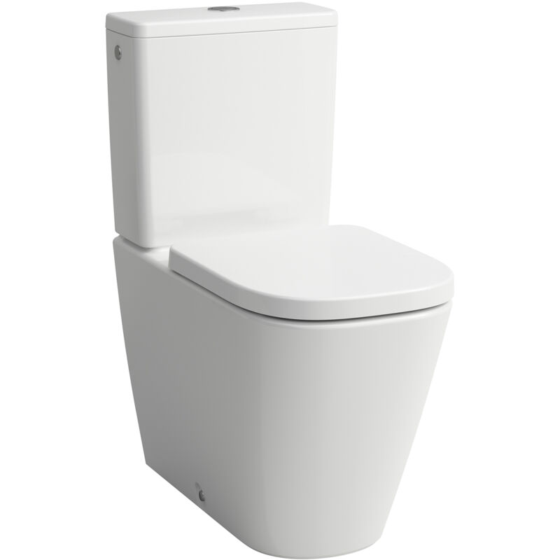 foto del prodotto laufen meda combin wc au sol, sans rebord, silent flush,