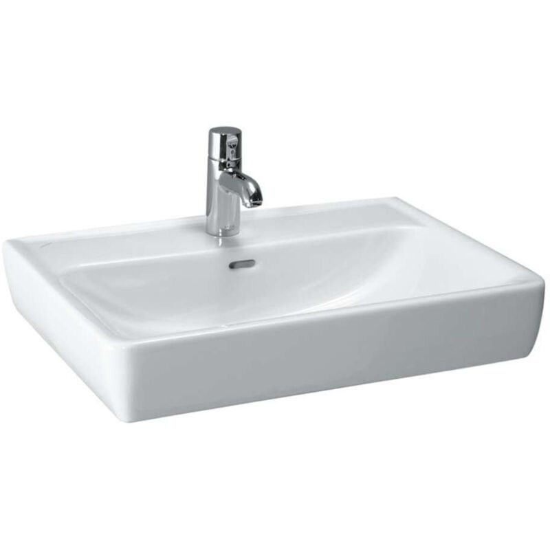 foto del prodotto laufen pro lavabo, 550x480 mm, 1 foro per rubinetto, bianco h8179510001041