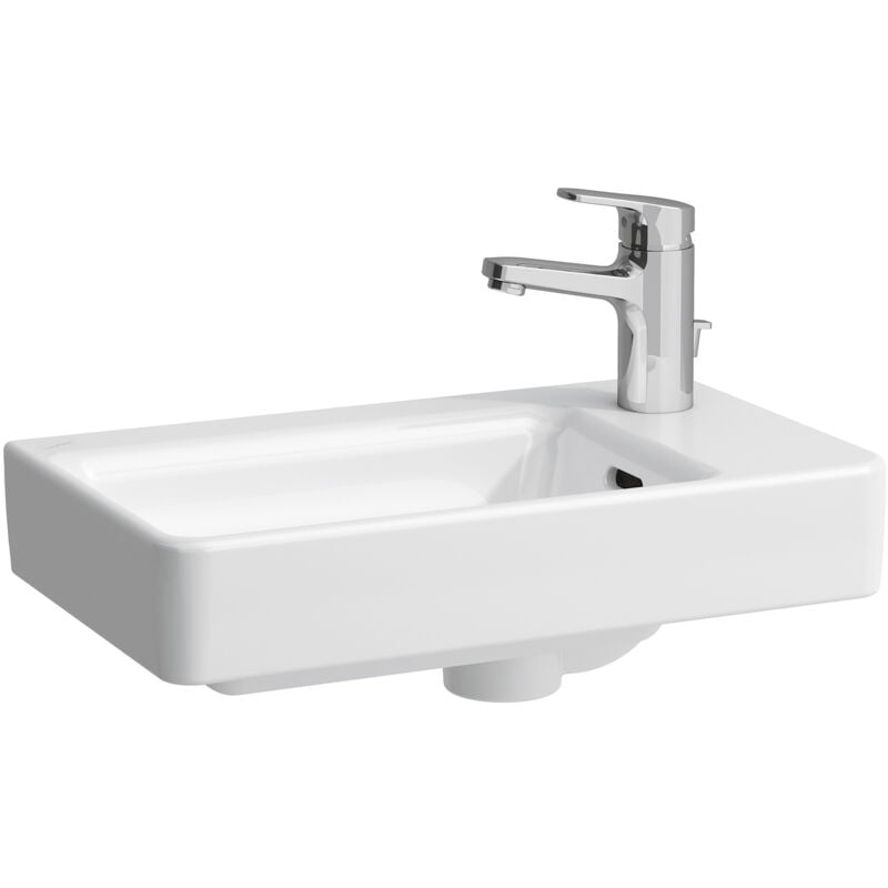 foto del prodotto laufen pro s lave mains, bassin gauche, 1 trou de robinetterie,