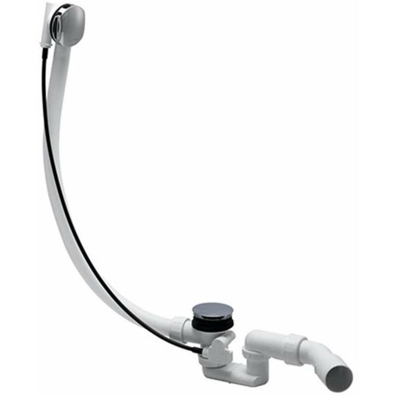 foto del prodotto laufen pro sistema di scarico e troppopieno per vasca da bagno, cromo h2951100040001