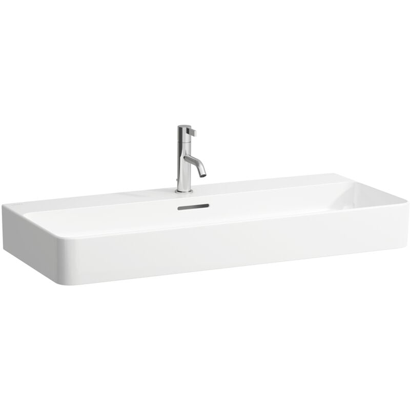 foto del prodotto laufen val lavabo, encastr , 2 trous pour robinet, sans