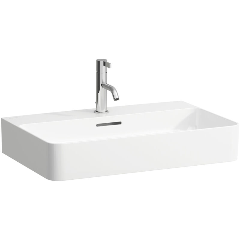 foto del prodotto laufen val lavabo, encastr , 3 trous pour robinet, avec