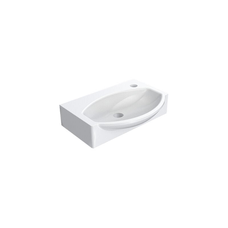 foto del prodotto lavabo a parete 41x30 cm