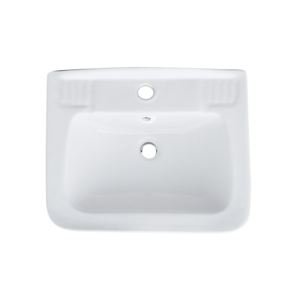 foto del prodotto lavabo a parete quadrato 36 x 45 cm