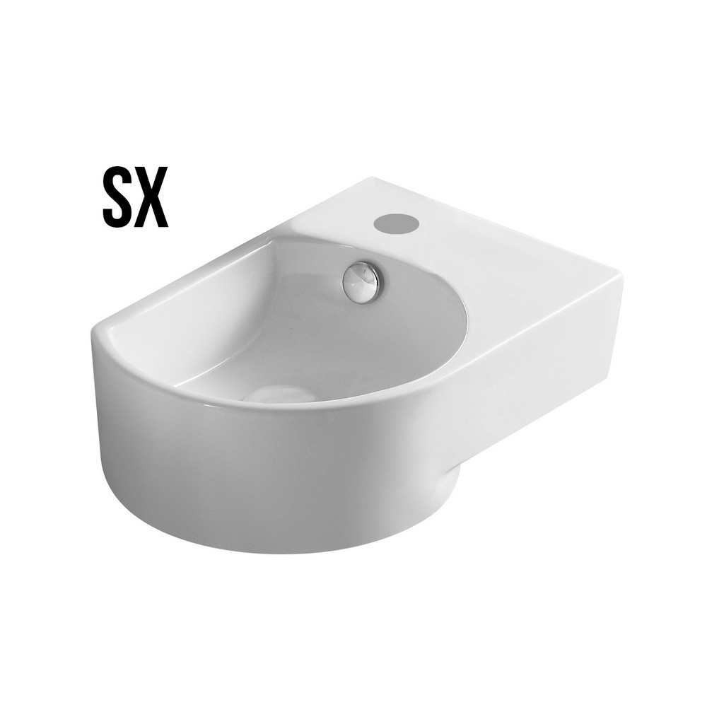 foto del prodotto lavabo a parete vasca sx serie lp92 cm 40.5 x 27