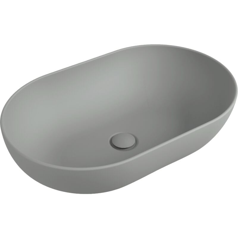 foto del prodotto lavabo appoggio app 62 flaminia colore cenere