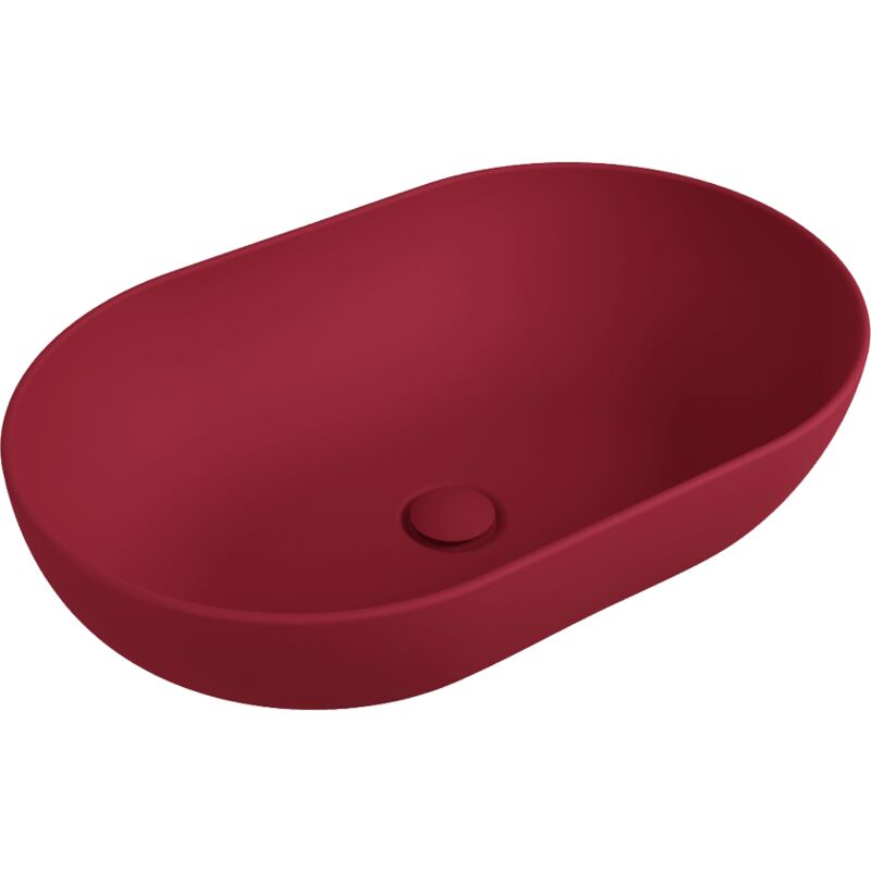 immagine 0 del prodotto lavabo appoggio app 62 flaminia colore rosso rubens