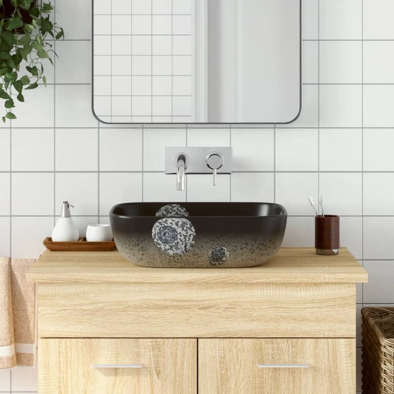 foto del prodotto lavabo appoggio multicolore rettangolare 48x37,5x13,5 ceramica vidaxl