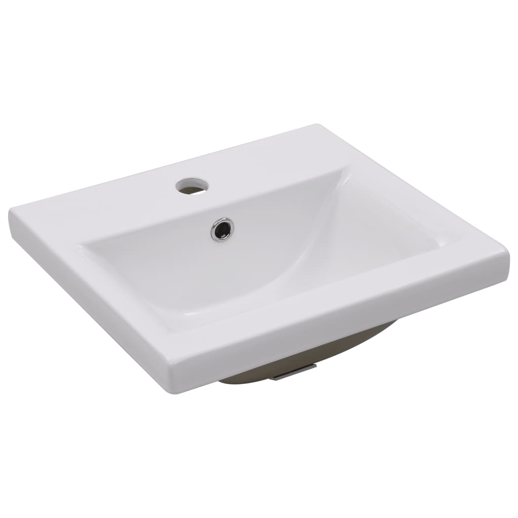 foto del prodotto lavabo bagno ad incasso 42 cm ceramica bianca 02 0002642