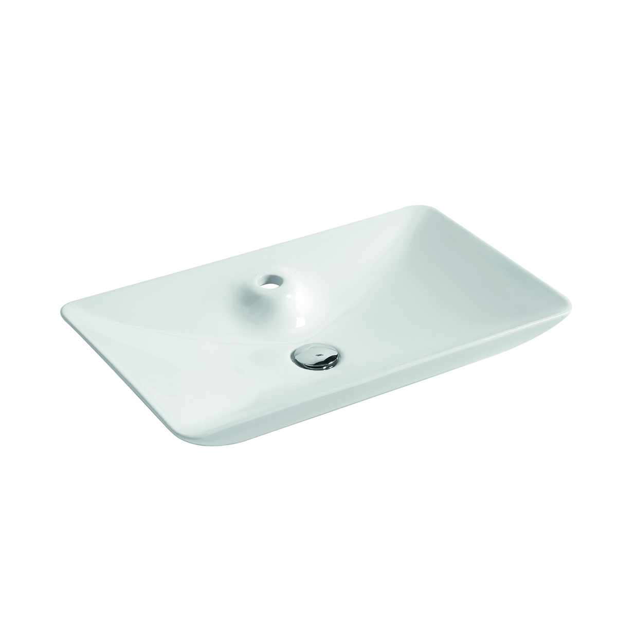 foto del prodotto lavabo d 39 appoggio 64x40 cm mod la62 bianco