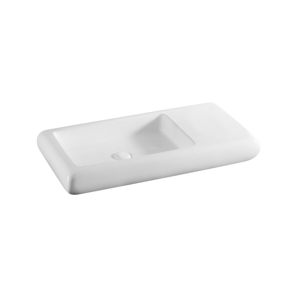foto del prodotto lavabo d 39 appoggio serie la33 cm 80 x 42