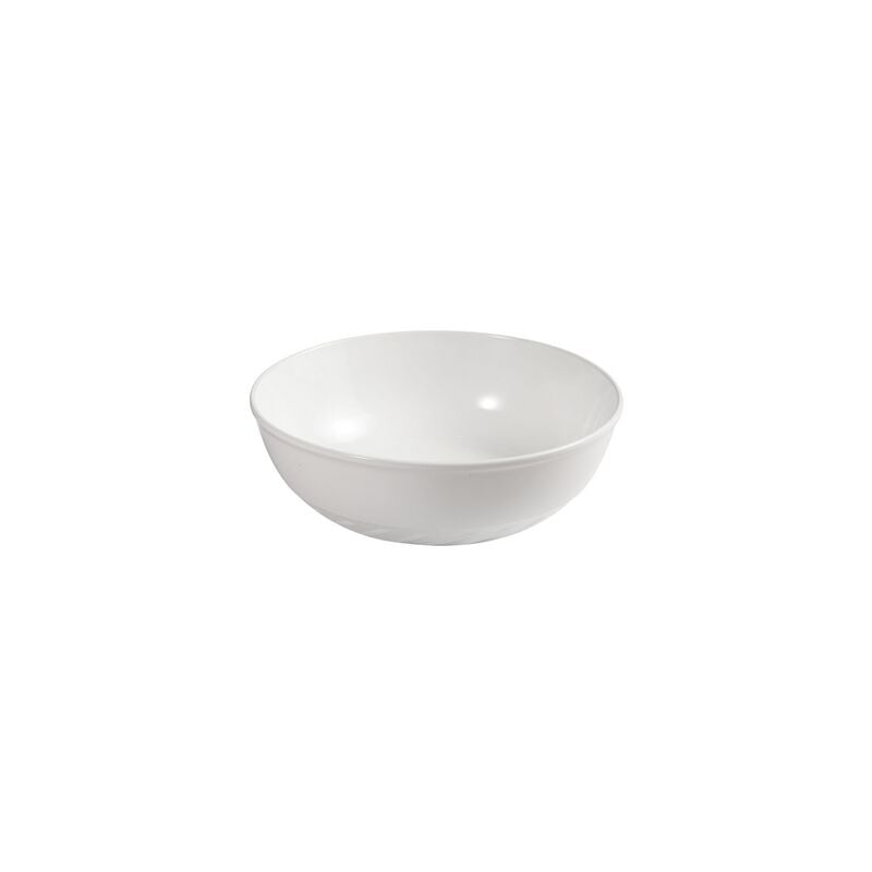 foto del prodotto lavabo d appoggio slim d33 cm in ceramica bianco