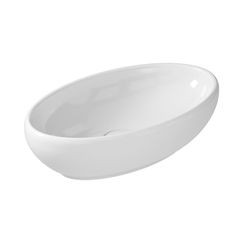 foto del prodotto lavabo da appoggio ergo 60 x 36 x h.16 cm bianco
