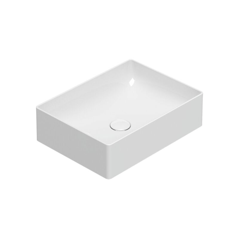 foto del prodotto lavabo da appoggio in ceramica 50x37 cm globo t edge b6r54bi bianco ceramica