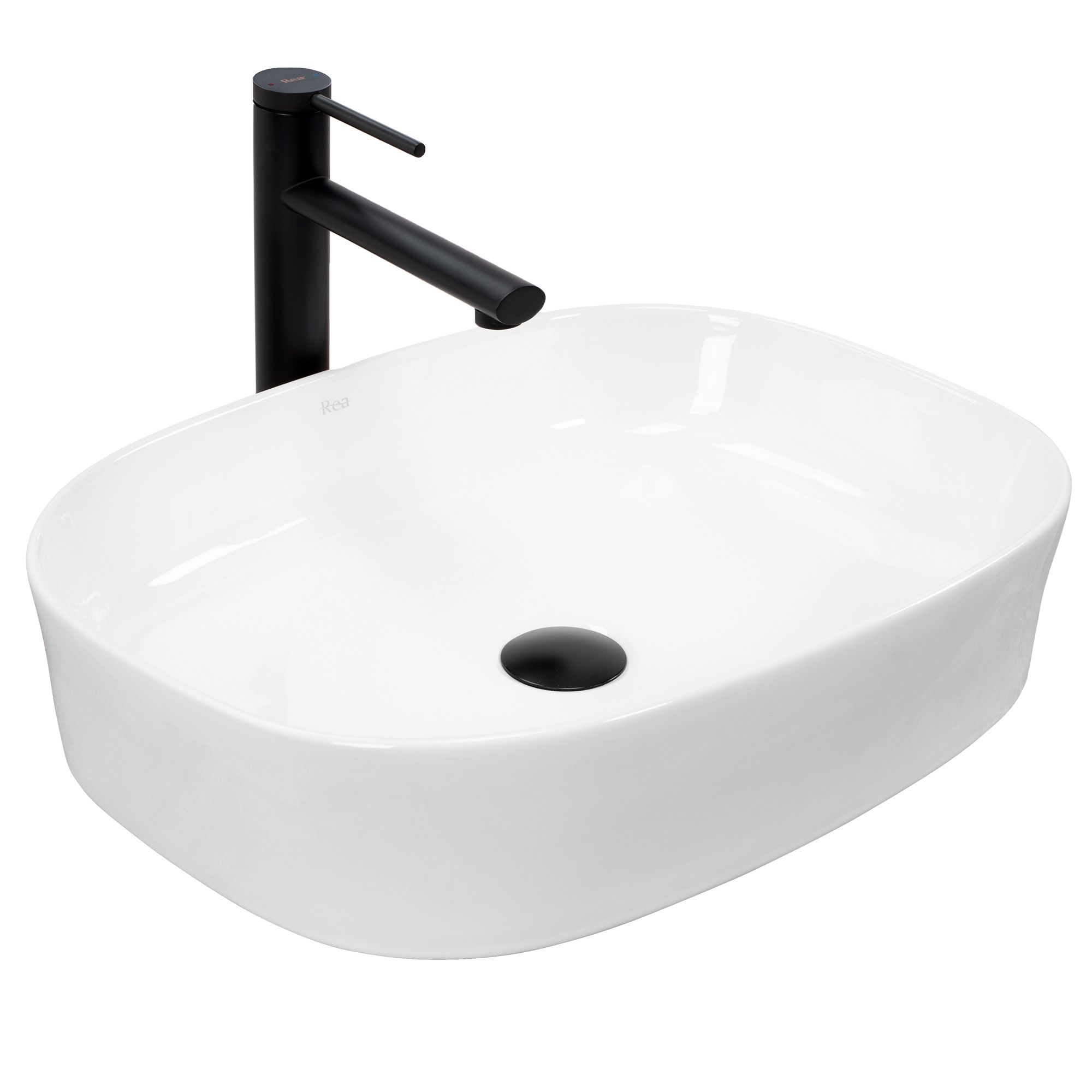 foto del prodotto lavabo da appoggio in ceramica rea angie