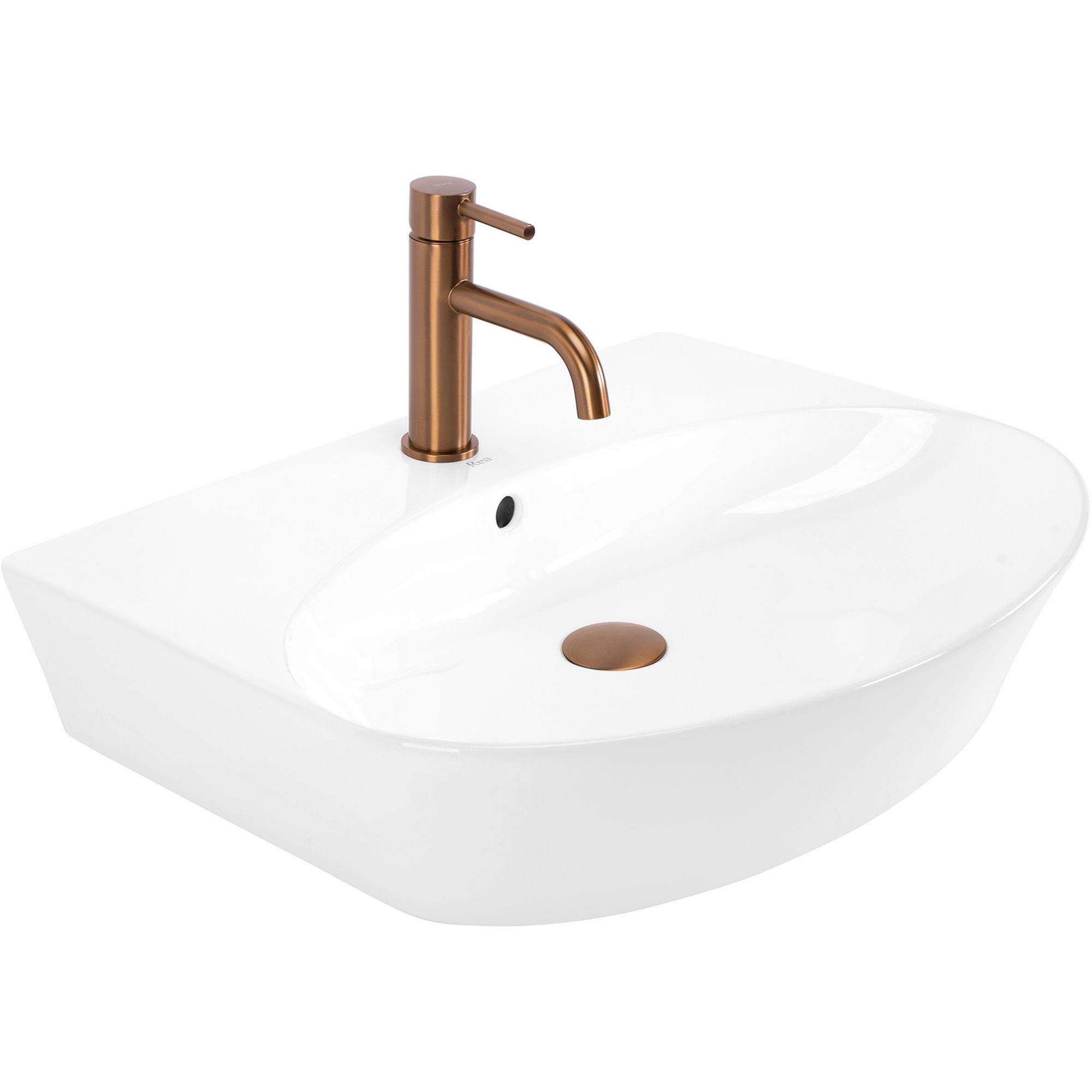 foto del prodotto lavabo da appoggio in ceramica rea kim 60
