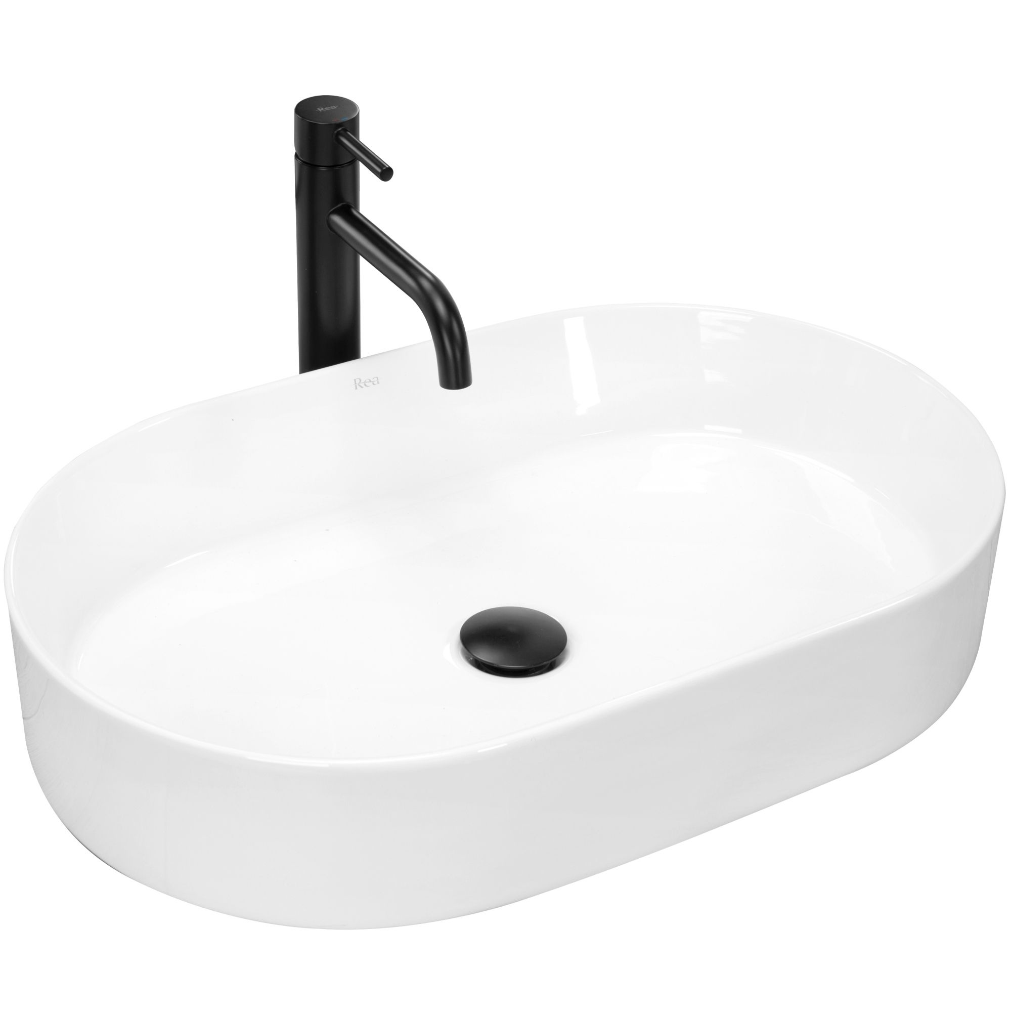 foto del prodotto lavabo da appoggio in ceramica rea nadia 60