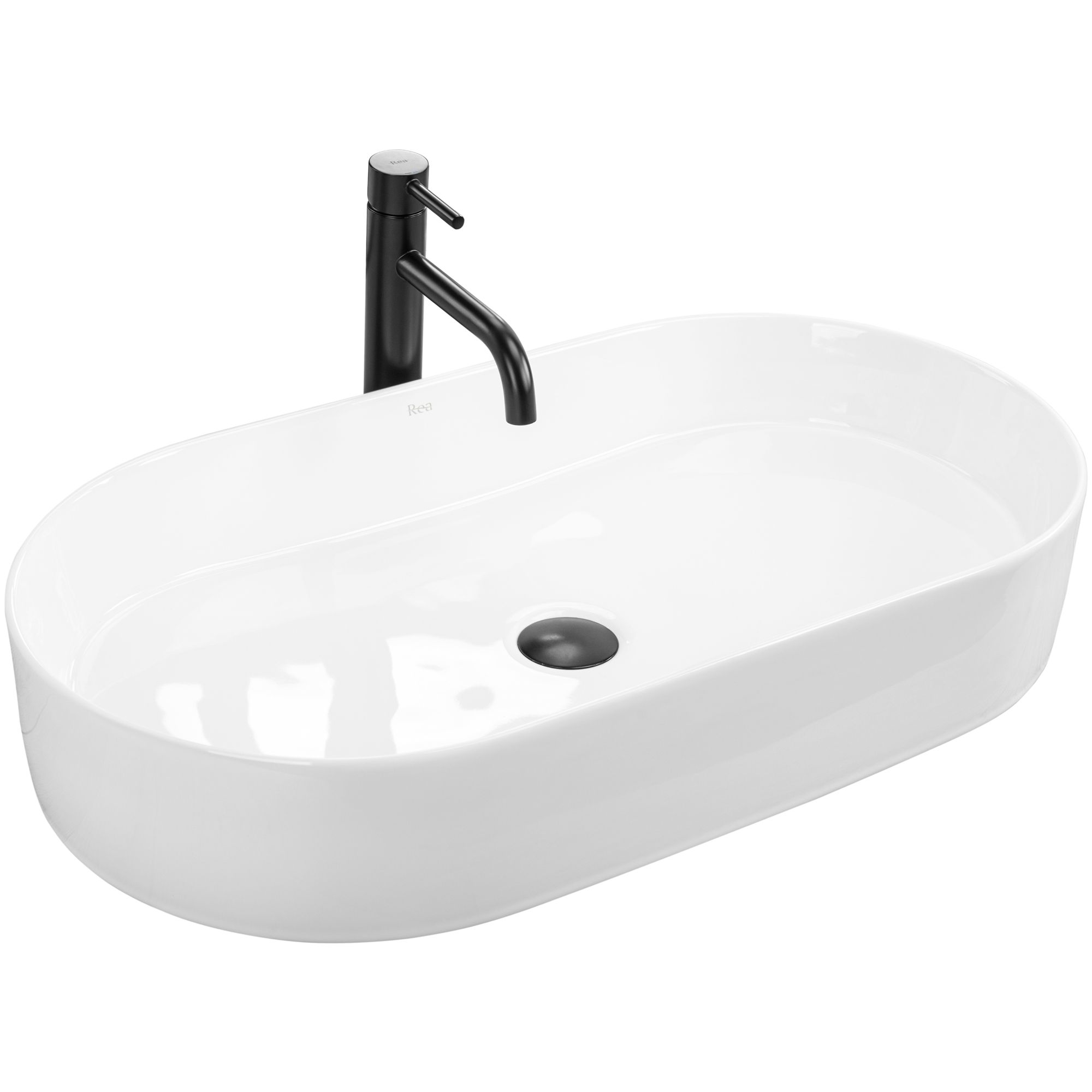 foto del prodotto lavabo da appoggio in ceramica rea nadia 70
