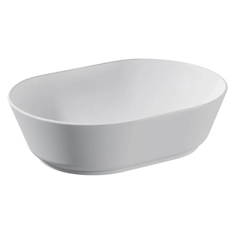 foto del prodotto lavabo da appoggio ovale vitra bianco lucido 55 cm ceramica