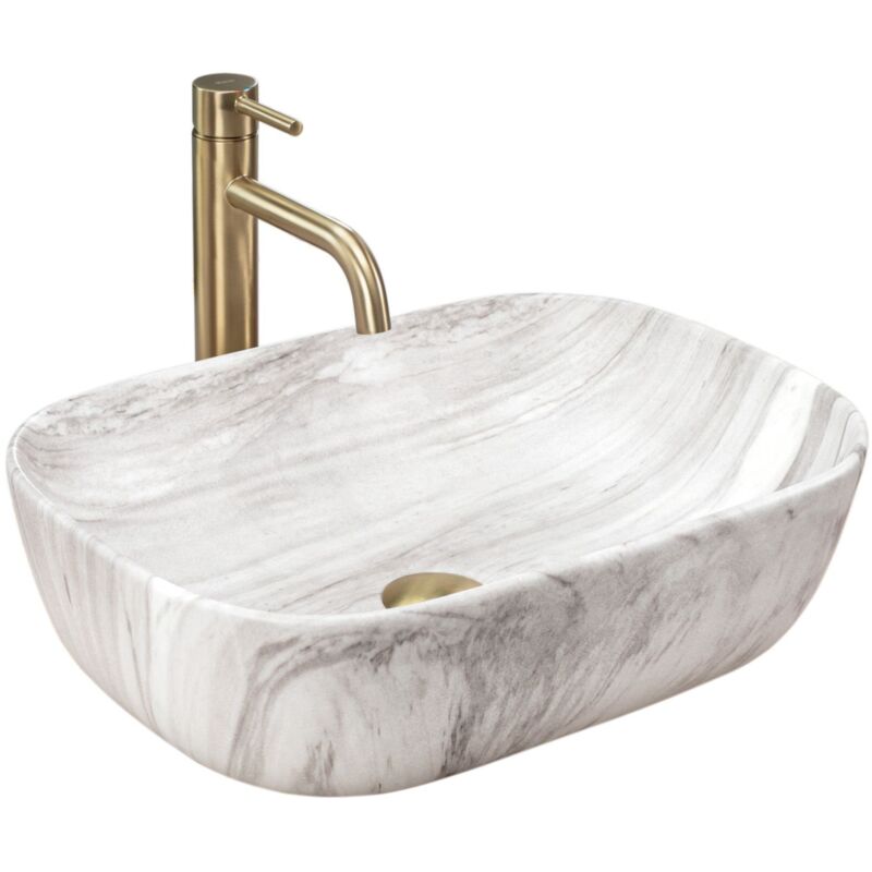 foto del prodotto lavabo da appoggio rea belinda ash
