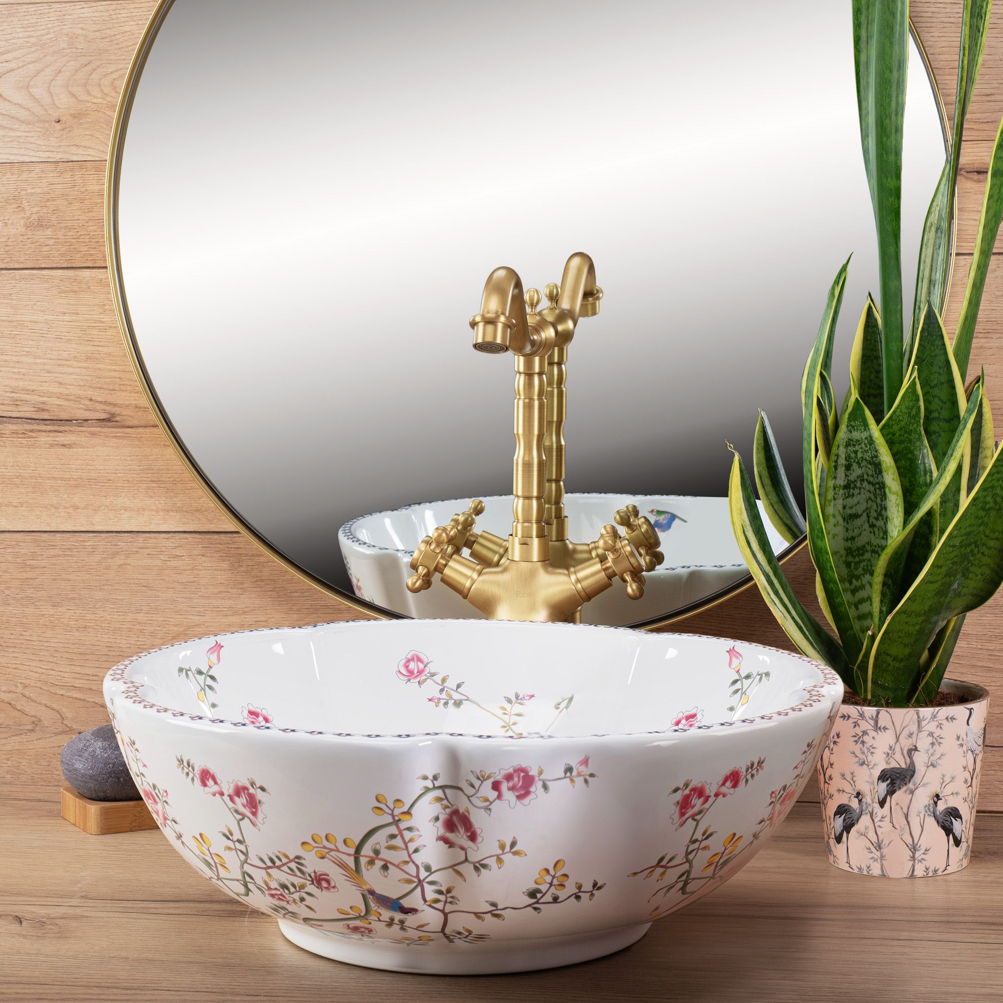 foto del prodotto lavabo da appoggio rea felicia