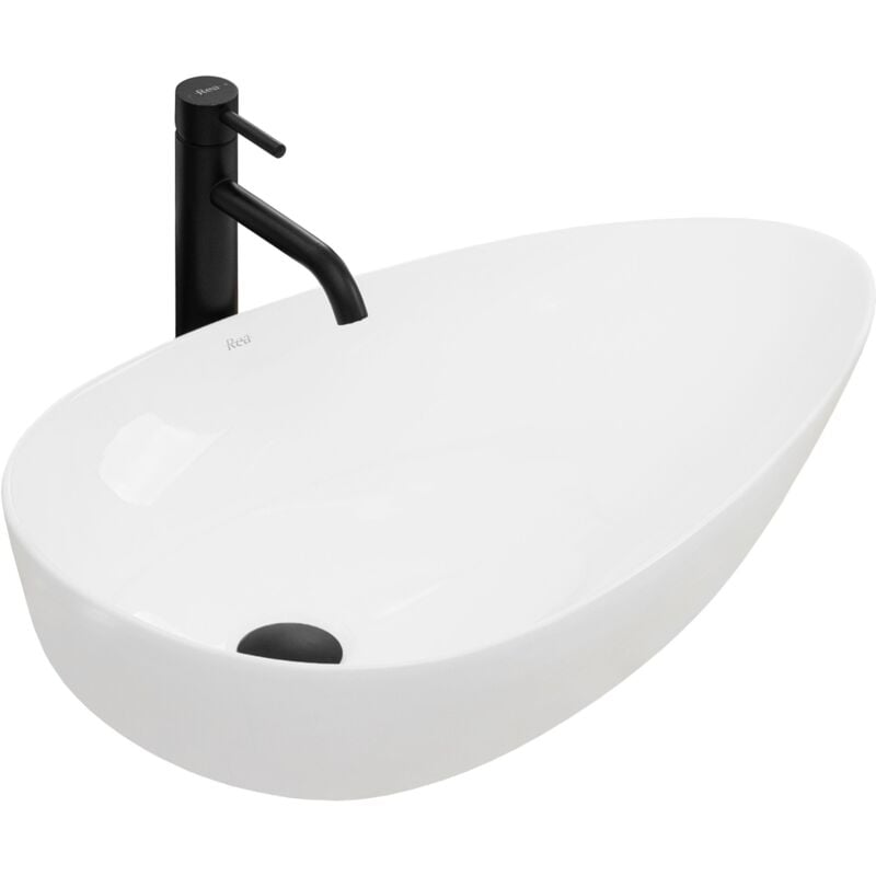 foto del prodotto lavabo da appoggio rea greta 65