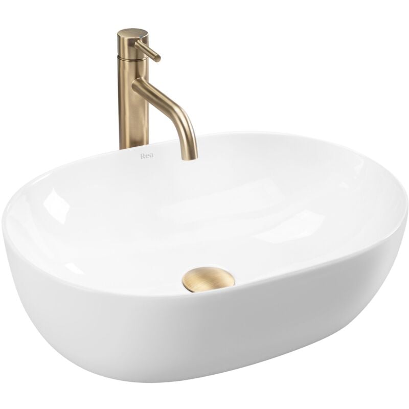 foto del prodotto lavabo da appoggio rea lisa