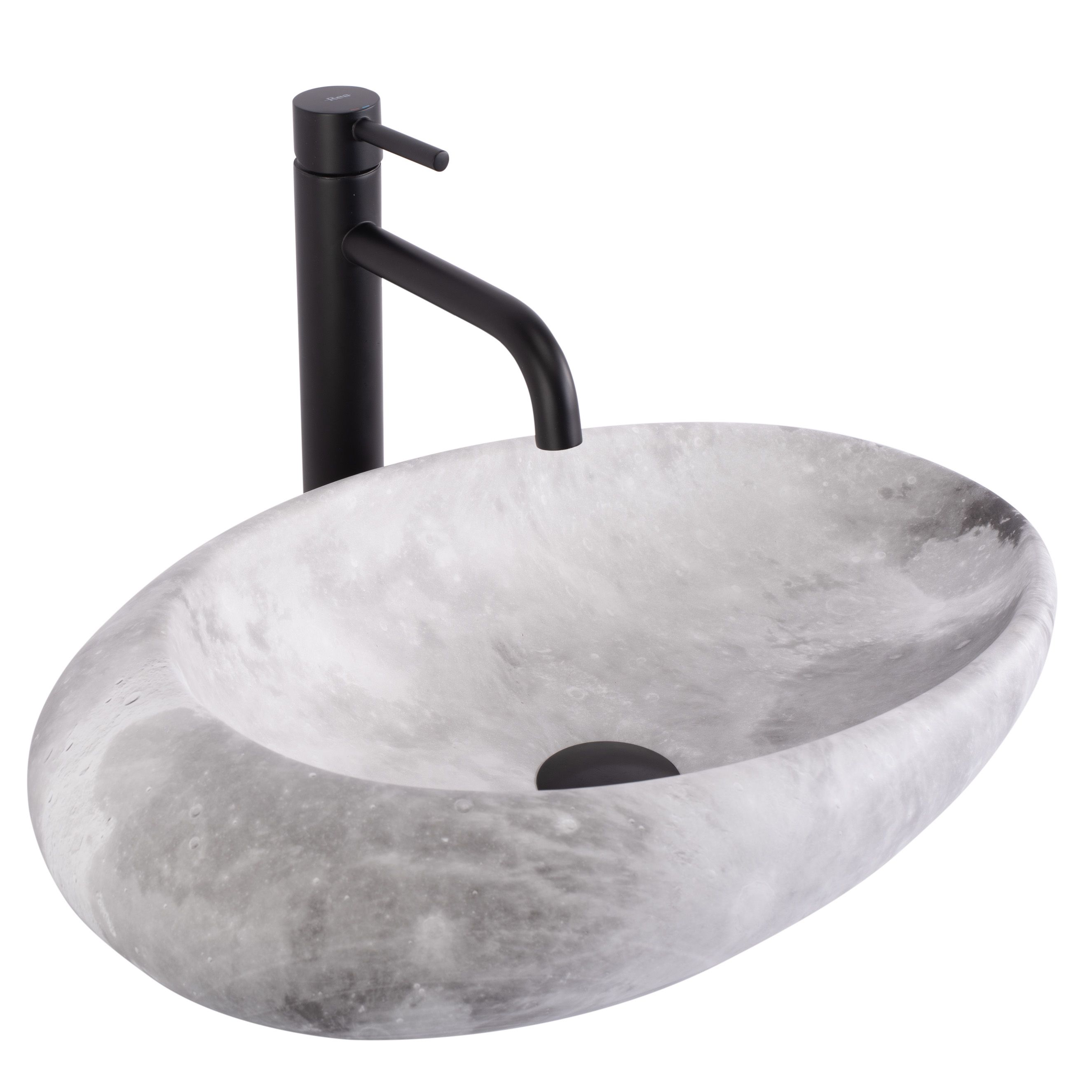 foto del prodotto lavabo da appoggio rea roxy c stone l. grey