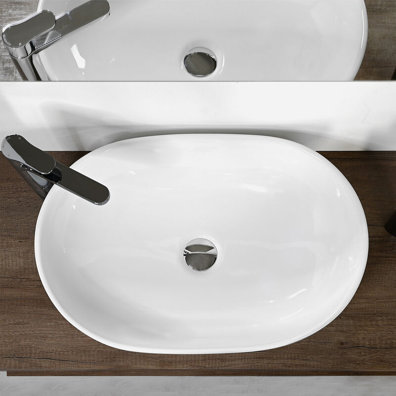 foto del prodotto lavabo da appoggio rettangolare 60 venere