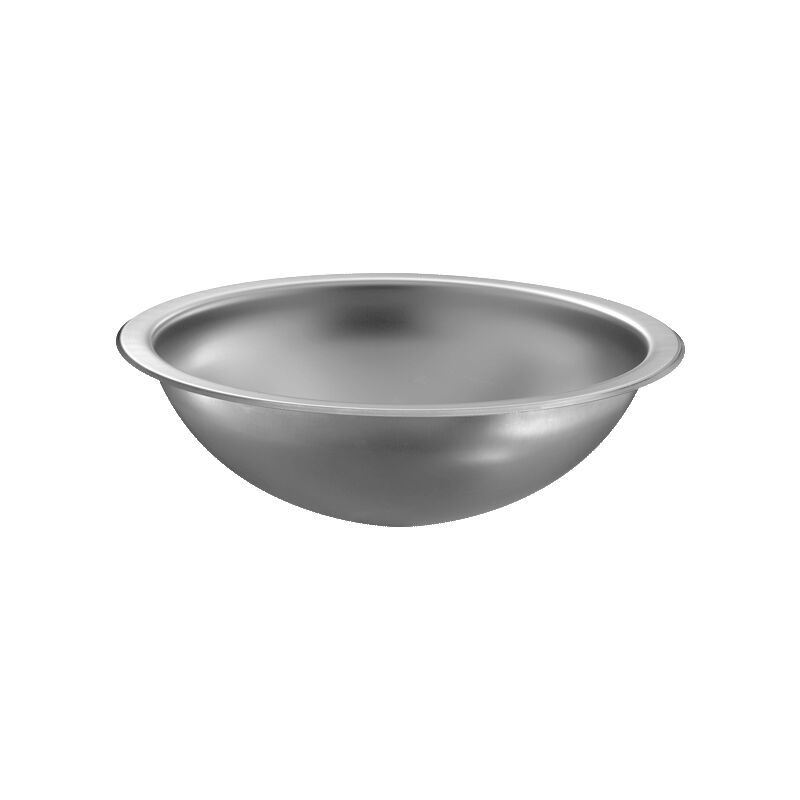 foto del prodotto lavabo da incasso rotondo 37,5 cm acciaio inox satinato lucido hemi