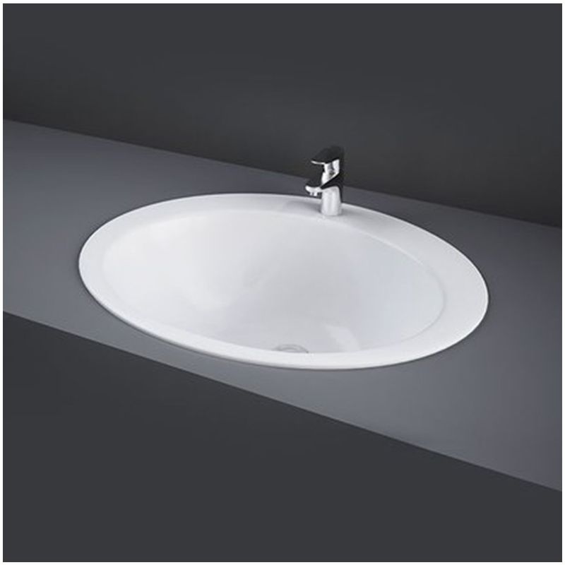 foto del prodotto lavabo da incasso soprapiano 53x43,5 cm rak modello jessica