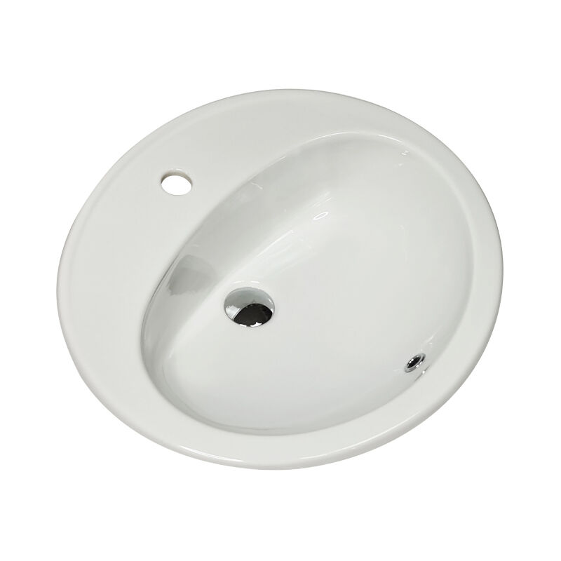 foto del prodotto lavabo donatello new incasso cm. 63x54 bianco lucido
