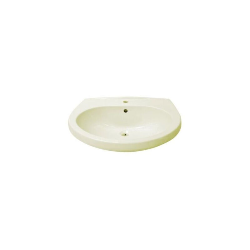 foto del prodotto lavabo donatello new sospeso o su colonna cm. 63x53 champagne