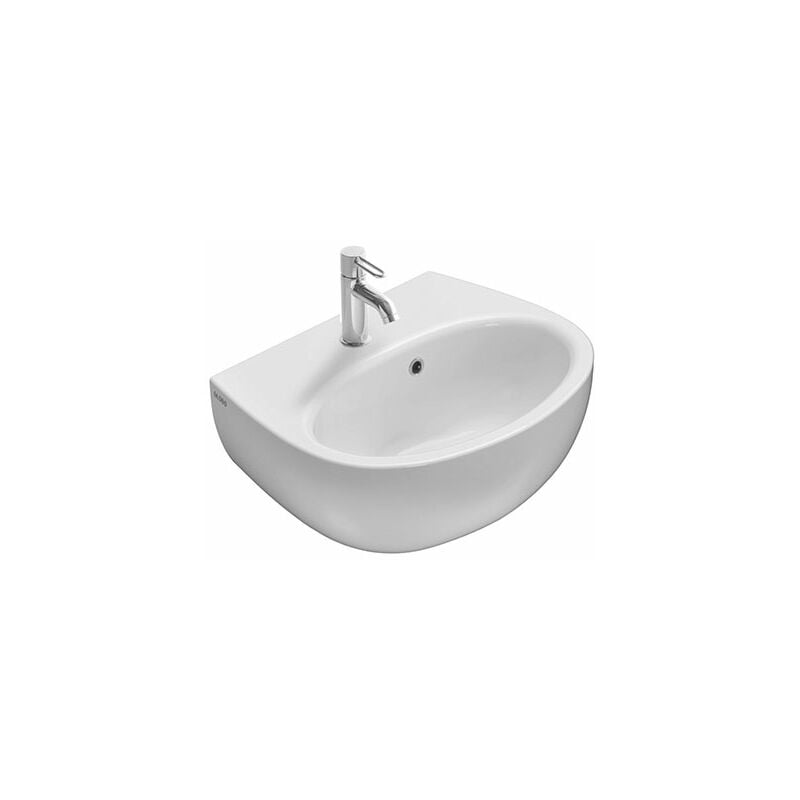 foto del prodotto lavabo grace sospeso salvaspazio cm. 45x36 semicircolare in