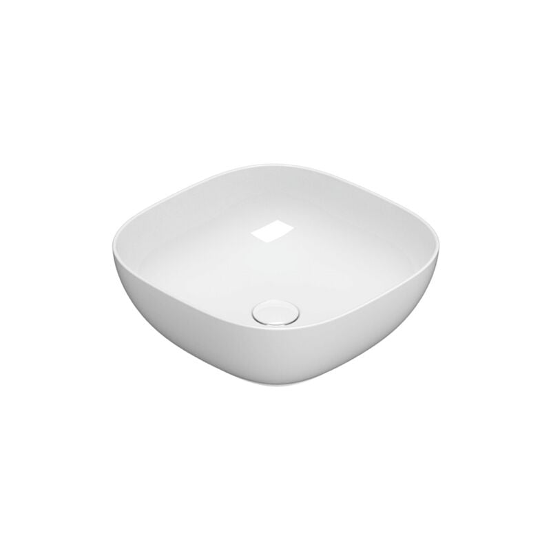 foto del prodotto lavabo in ceramica 45x45 cm globo t edge le ciotole b6q45bi bianco ceramica