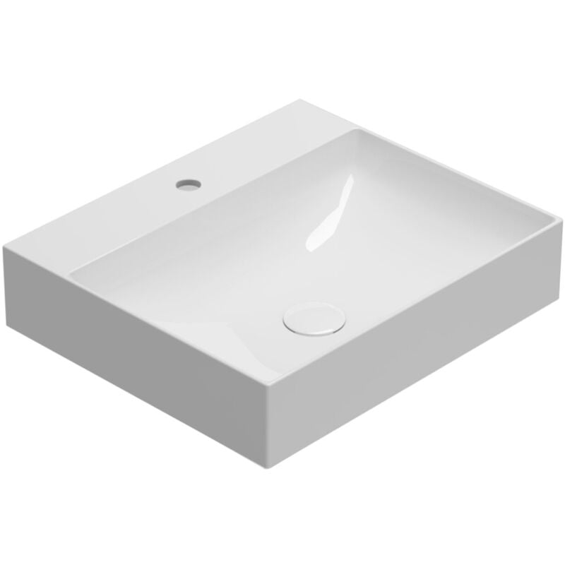foto del prodotto lavabo in ceramica 55x47 cm globo t edge b6r55bi bianco ceramica