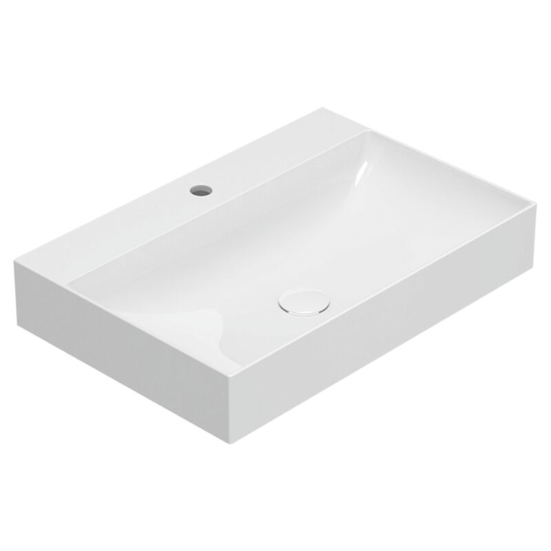 foto del prodotto lavabo in ceramica 70x47 cm globo t edge b6r70bi bianco ceramica