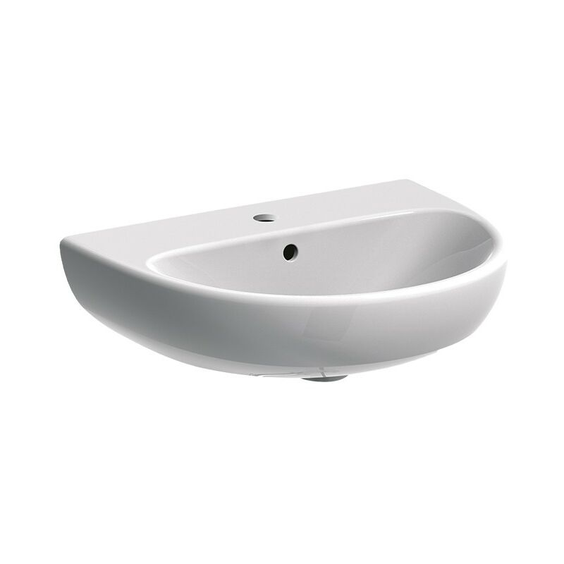 foto del prodotto lavabo in ceramica bianca serie selnova lavabo cm 60 geberit