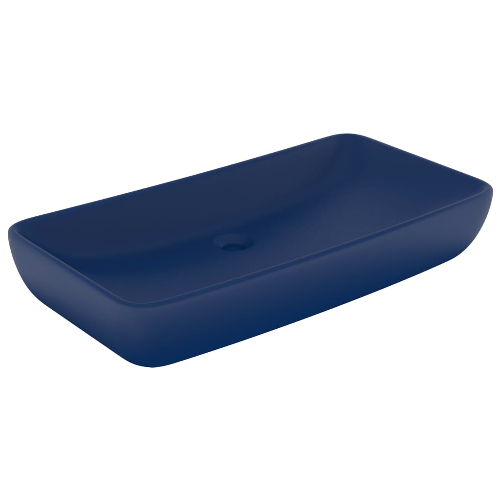 foto del prodotto lavabo luxury rettangolare opaco 71 x 38 cm ceramica blu scuro 02 0002699