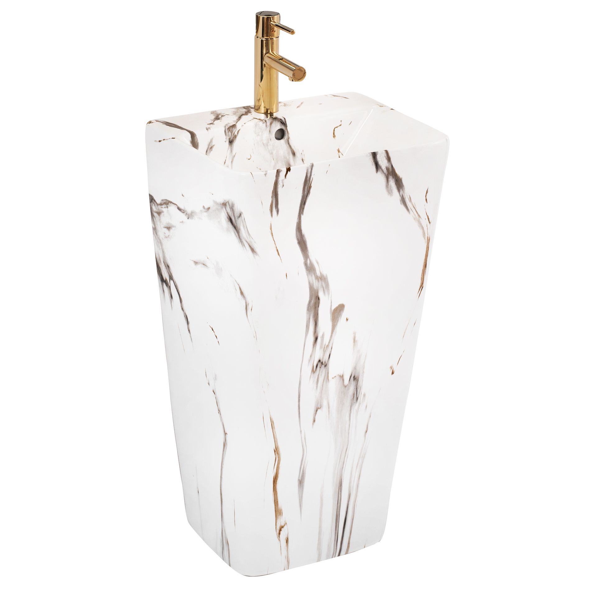 foto del prodotto lavabo monolitico rea aris marble